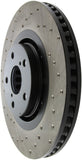 StopTech 06-09 Lexus IS350 / 07-08 GS350 2WD Drilled Right Front Rotor - 128.44137R