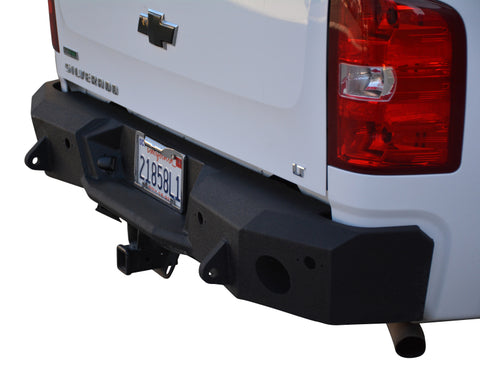 DV8 Offroad 07-13 Chevrolet Silverado 1500 Rear Bumper - RBCS1-01