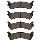 R1 95-02 Mercury Mountaineer Rear Ceramic Brake Pads - 2310-0667-00