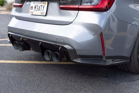 Dinan 21-26 BMW M3 Carbon Rear Diffuser - D980-0049