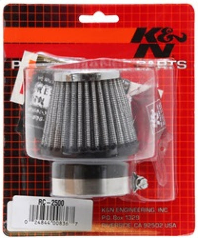 K&N Universal Clamp-On Air Filter 1-15/16in FLG / 3in B / 2in T / 2-1/2in L - RC-2500
