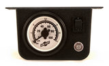 Air Lift Single Needle Gauge W/ 2in Lighted Panel - 100 PSI - 26156