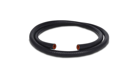 Vibrant 1/2in (13mm) I.D. x 5 ft. Silicon Heater Hose reinforced - Black - 20435