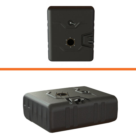 Titan Fuel Tanks 99-10 Ford Econoline Cut-Away Cab & Chassis 55 Gallon After-Axle Utility Fuel Tank - 8020199
