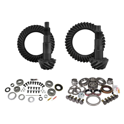 Yukon Gear & Install Kit Package For Jeep JK Rubicon in a 4.56 Ratio - YGK054