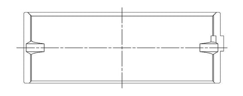 ACL Ford 221/255/260/289/302 Windsor/Windsor 5.0L STD Size w/ Extra Oil Clearance Main Bearing Set - 5M590HX-STD