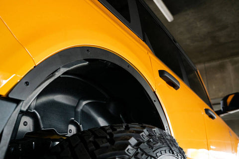 DV8 Offroad 21-22 Ford Bronco Fender Flare Deletes Set of 4 Front & Rear - FDBR-03