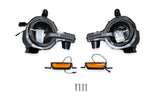 DV8 Offroad 2021-2025 Ford Bronco Black Headlights - HLCBR-01