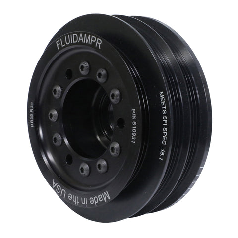 Fluidampr 94-99 Nissan Skyline R33 RB25DET (Non NEO) Steel Internally Balanced Damper - 610931