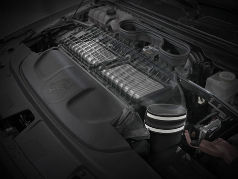 aFe 21-23 Ram 1500 TRX HEMI V8 6.2L (sc) Super Stock Induction System w/ Pro DRY S Filters - 55-10014D