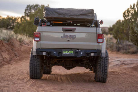 DV8 Offroad 20-23 Jeep Gladiator JT MTO Series Rear Bumper - RBGL-12