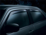 WeatherTech 11-15 Volvo V60 Front and Rear Side Window Deflectors - Dark Smoke - 84579