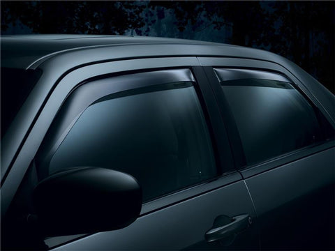WeatherTech 11-15 Volvo V60 Front and Rear Side Window Deflectors - Dark Smoke - 84579