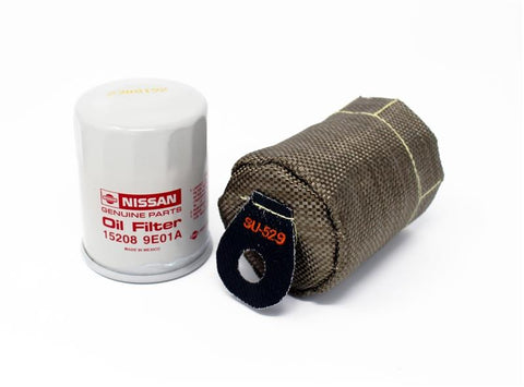 Torque Solution Thermal Oil Filter Blanket for Subaru EJ (Tall) / Nissan - TS-SU-529