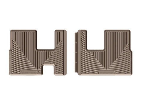 WeatherTech 2014-2019 Toyota Highlander Rear Rubber Mats - Tan - W335TN