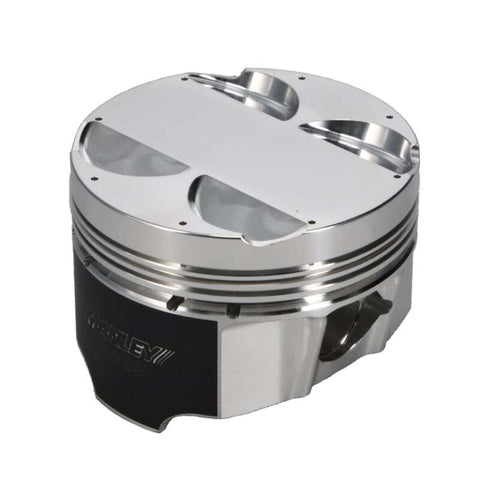 Manley 03-06 EVO VIII/IX 85mm STD Bore 8.5:1 Dish Piston Set with Rings - 618000C-4