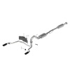 Ford Racing 21-24 F-150 Sport Rear Exit Exhaust - Black Tips - M-5200-FSBR