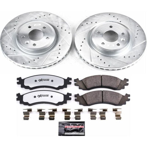 Power Stop 2010 Ford Taurus Front Z36 Truck & Tow Brake Kit - K5507-36