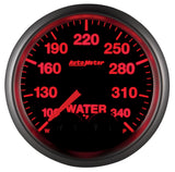 Autometer Elite 52mm 100-340 Deg F Water Temperature Peak and Warn Gauge w/ Electronic Control - 5655