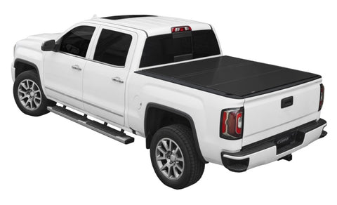 Access LOMAX Tri-Fold Cover 2019+ Chev/GMC Full Size 1500 5ft 8in Standard Bed - Matte Black - B1020109