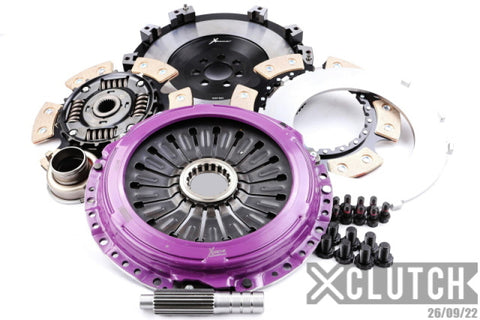 XClutch 07-17 Mitsubishi Lancer EVO X 2.0L 9in Twin Sprung Ceramic Clutch Kit - XKMI23523-2B