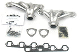 JBA Ford 260-351W SBF 1-5/8in Primary Silver Ctd Tight Tuck Header - 1615SJS