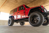 DV8 Offroad 07-18 Jeep Wrangler JK (4 Door Only) OE Plus Side Steps - SRJK-08