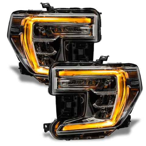 Oracle 19-21 GMC Sierra 1500 RGB+W Headlight DRL Kit - ColorSHIFT w/ BC1 Controller - 1287-335