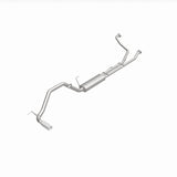 MagnaFlow CatBack 07-15 Nissan Titan V8 LGAS/LFLEX Single MF Polished Stainless Exhaust - 19421