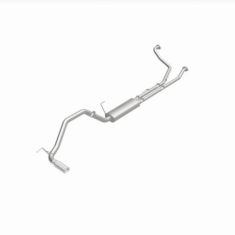 MagnaFlow CatBack 07-15 Nissan Titan V8 LGAS/LFLEX Single MF Polished Stainless Exhaust - 19421