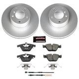 Power Stop 13-15 BMW X1 Front Z23 Evolution Sport Coated Brake Kit - CRK7026