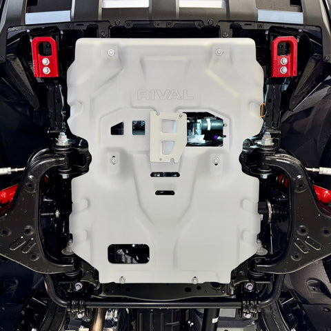 Rival 24-26 Toyota Tacoma Toyota 4Runner Toyota Land Cruiser Aluminum Engine Skid Plate - 2333.9571.3.6