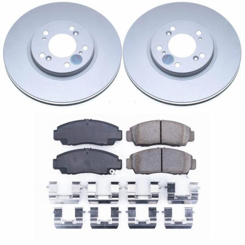 Power Stop 99-04 Acura RL Front Z17 Evolution Geomet Coated Brake Kit - CRK2309