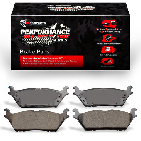 R1 15-21 Lincoln Navigator Rear Off-Road/Tow Brake Pads - 2400-1790-00