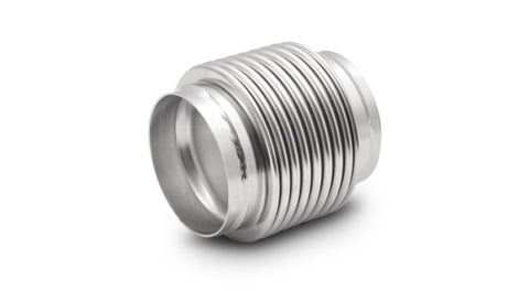 Vibrant SS Bellow Assembly w/ Solid Liner 3.5in ID x 4in overall L Electro Polished - 68935