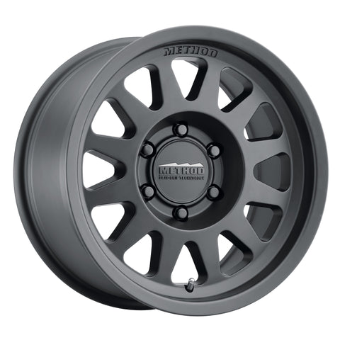 Method MR704 16x8 0mm Offset 6x5.5 106.25mm CB Matte Black Wheel - MR70468060500