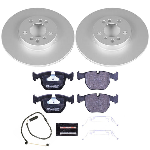Power Stop 00-06 BMW X5 Front Euro-Stop Brake Kit - ESK879