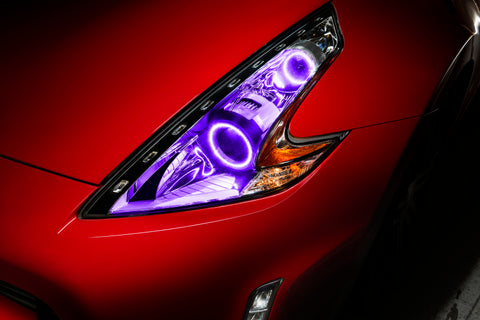 Oracle Nissan 370 Z 09-20 Dual Halo Kit - ColorSHIFT w/ Simple Controller - 2380-504