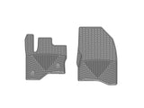 WeatherTech 09+ Ford Flex Front Rubber Mats - Grey - W237GR