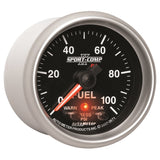 Autometer Sport-Comp II 52mm 0-100 PSI Fuel Pressure Gauge - 3671