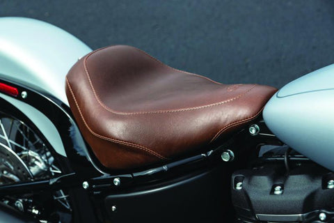 Mustang 18-21 Harley Softail Slim Wide Tripper Solo Seat - Brown - 83050