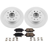 Power Stop 2018 Chevrolet Equinox Rear Z17 Evolution Geomet Coated Brake Kit - CRK7721