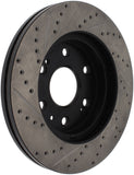 StopTech 05-10 GMC Sierra 1500 (w Rear Drum) / 07-09 GMC Yukon Front Right Slotted & Drilled Rotor - 127.66057R