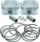 S&S Cycle 84-99 BT 3-1/2in .020in Bore Forged Stroker Piston Kit - 106-5556