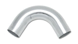 Vibrant 2.75in O.D. Universal Aluminum Tubing (120 degree Bend) - Polished - 2826