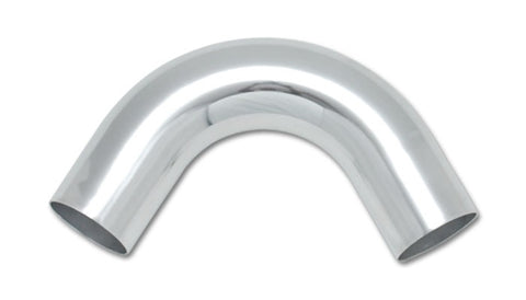 Vibrant 2.5in O.D. Universal Aluminum Tubing (120 degree Bend) - Polished - 2825