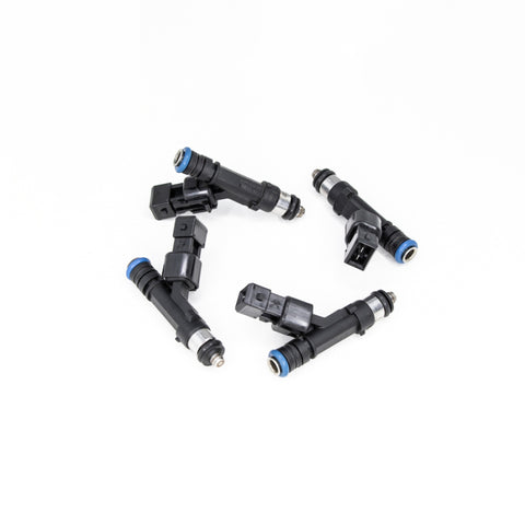 DeatschWerks 85-98 Volvo 240/740/940 Red Block 650cc Injectors - Set of 4 - 18U-09-0650-4
