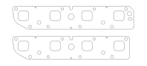 Cometic Dodge 5.7L Hemi .030in MLS 1.46in X 1.39in Exhaust Manifold Gaskets *Pair* - C5854-030