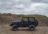 Rampage 97-06 Jeep Wrangler TJ Frameless Trail Soft Top Kit - Black Diamond - 106535