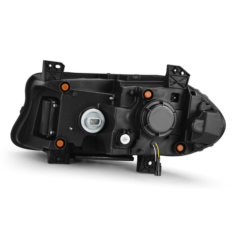 AlphaRex 15-23 Dodge Charger NOVA LED Proj Headlights Alpha-Blk w/Actv Light & Seq.Sig / SB DRL - 880500